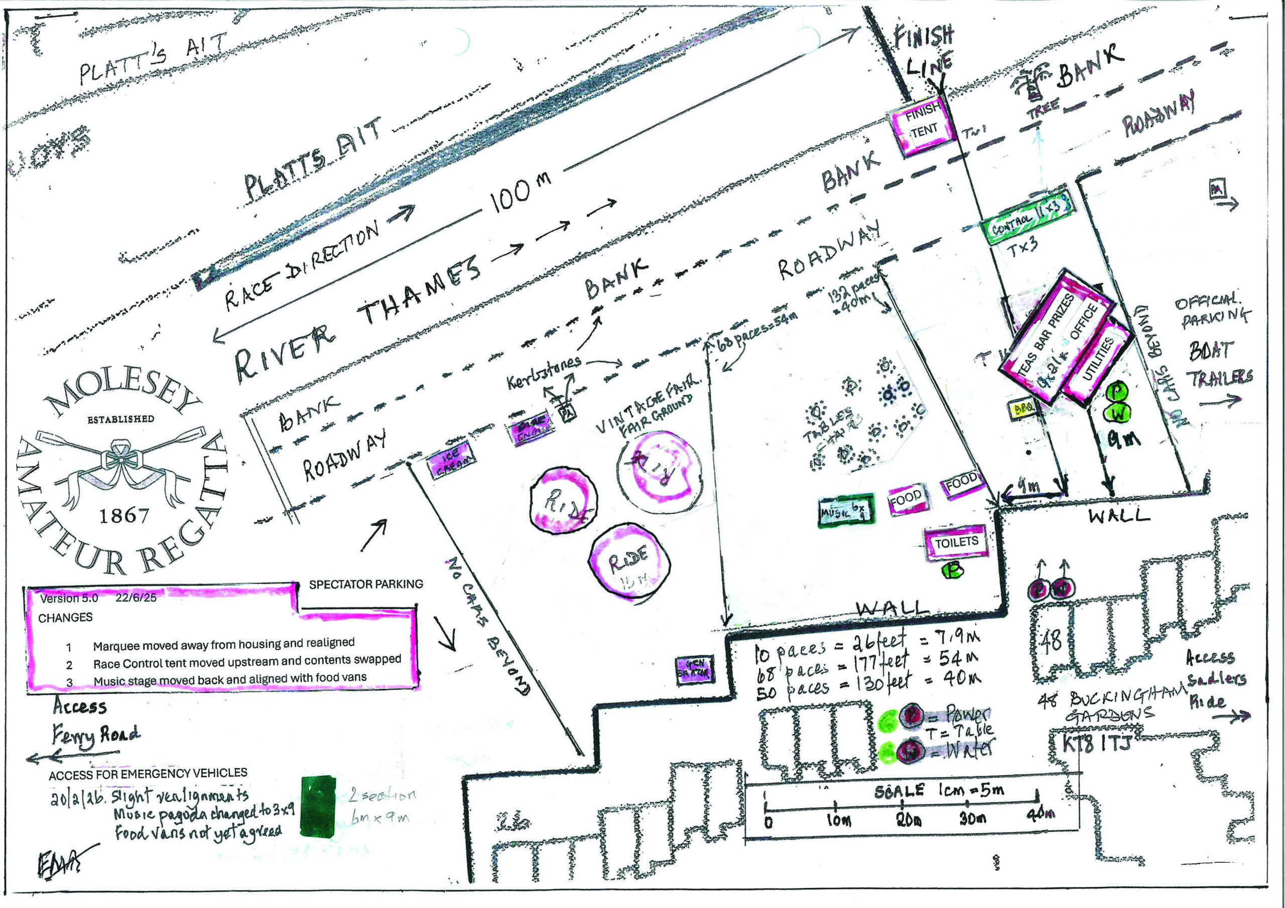 Finish Layout